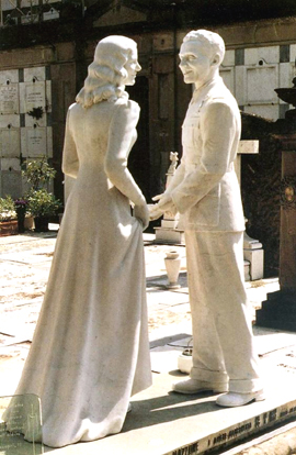 Maria and Mario Mazzone, Cimitero Porte Sante, Firenze