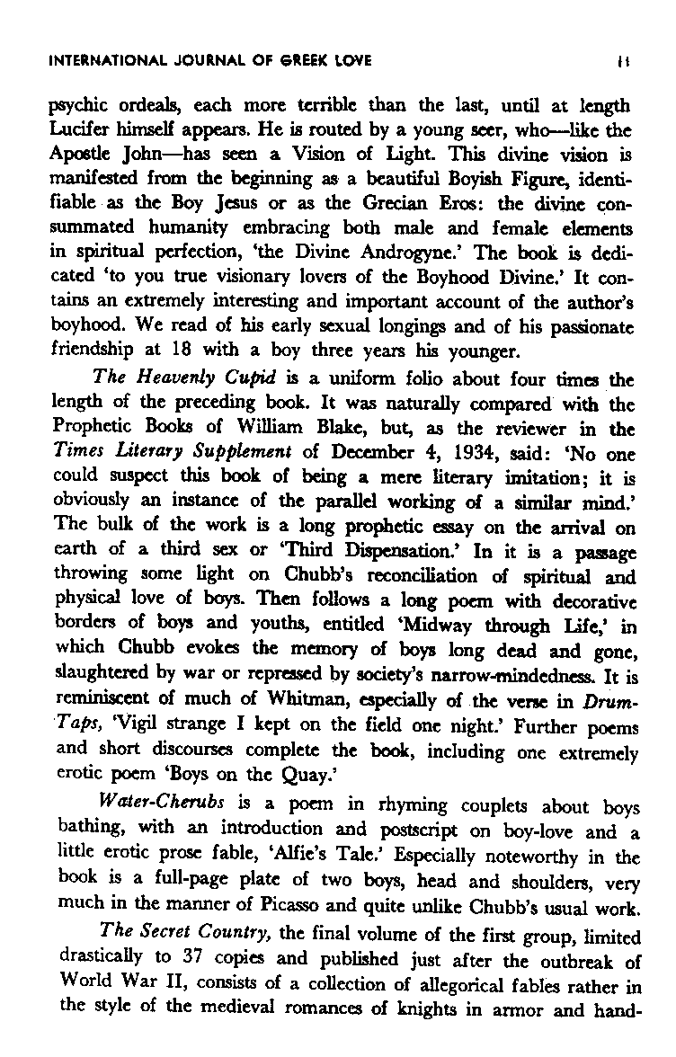 International Journal of Greek Love, Vol.1 No.1, 1965, page 11