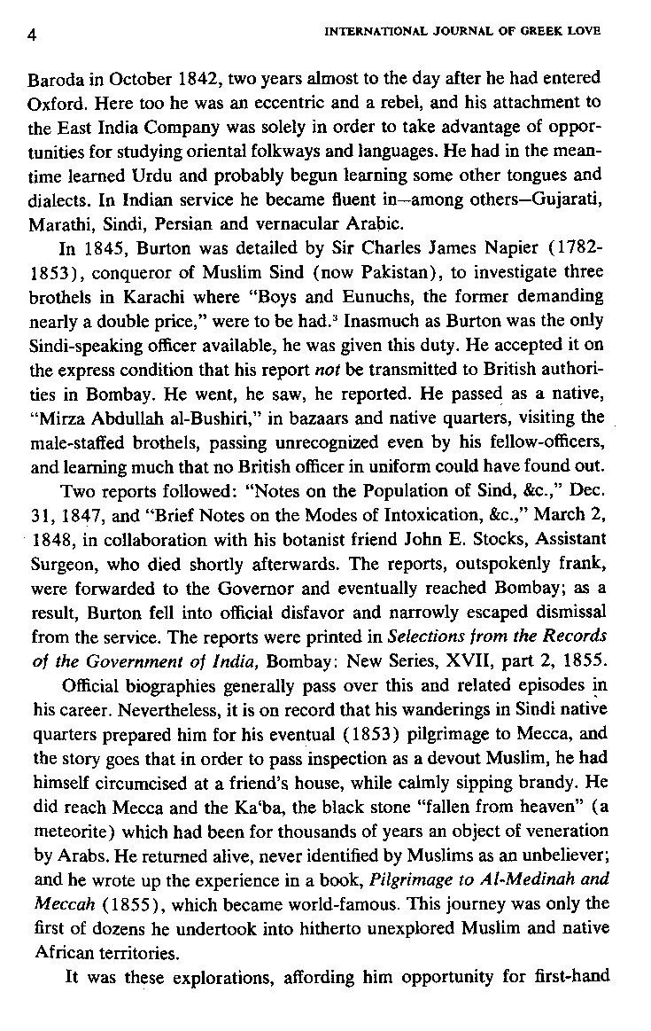 International Journal of Greek Love, Vol.1 No.2, 1966, page 4