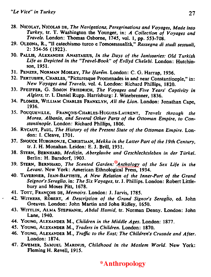 International Journal of Greek Love, Vol.1 No.2, 1966, page 27
