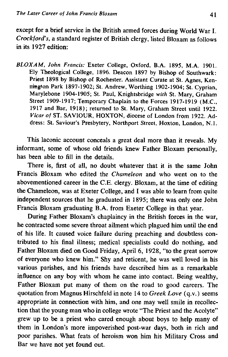 International Journal of Greek Love, Vol.1 No.2, 1966, page 41