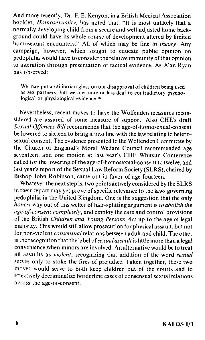 Kalos - On Greek Love, Vol.1 No.1, 1976, page 6