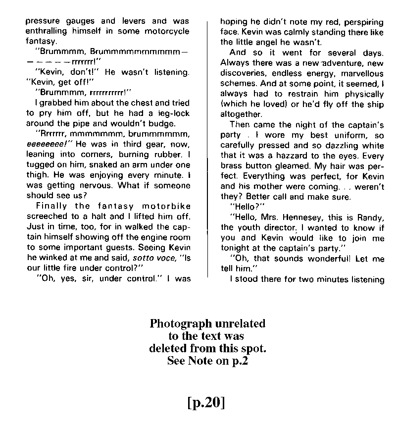 PAN - A Magazine About Boy-Love, Number 11, March 1982, page 20