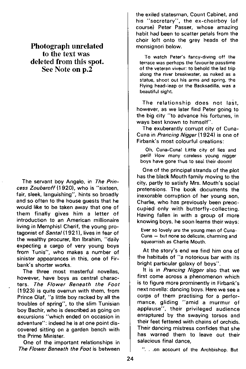 PAN - A Magazine About Boy-Love, Number 11, March 1982, page 24