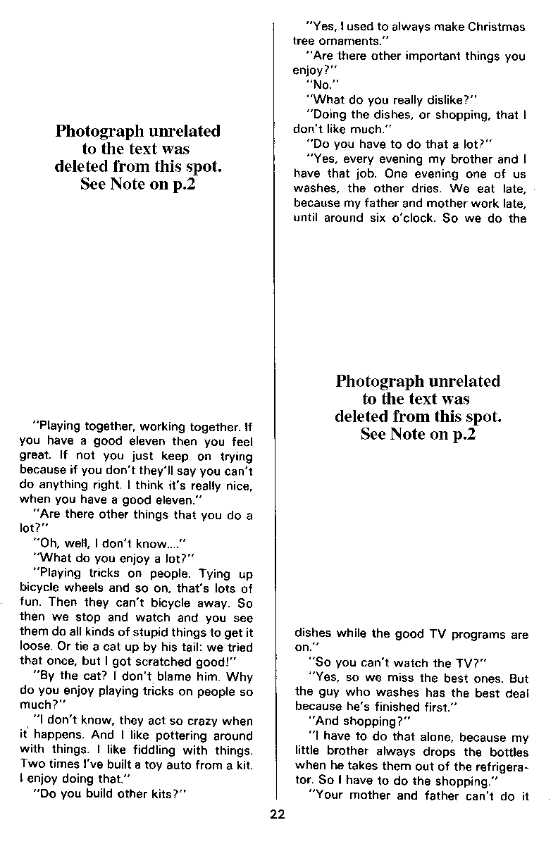 PAN - A Magazine About Boy-Love, Number 12, July 1982, page 22