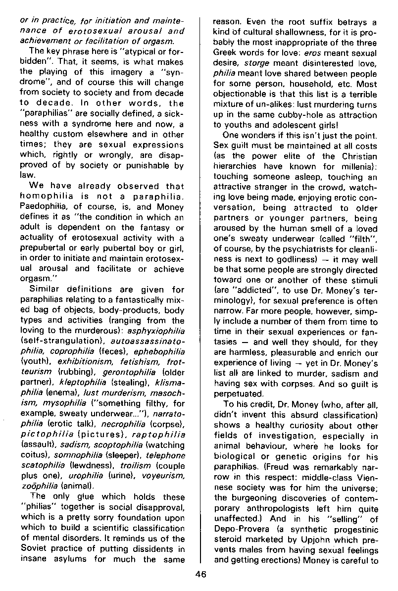 PAN - A Magazine About Boy-Love, Number 12, July 1982, page 46