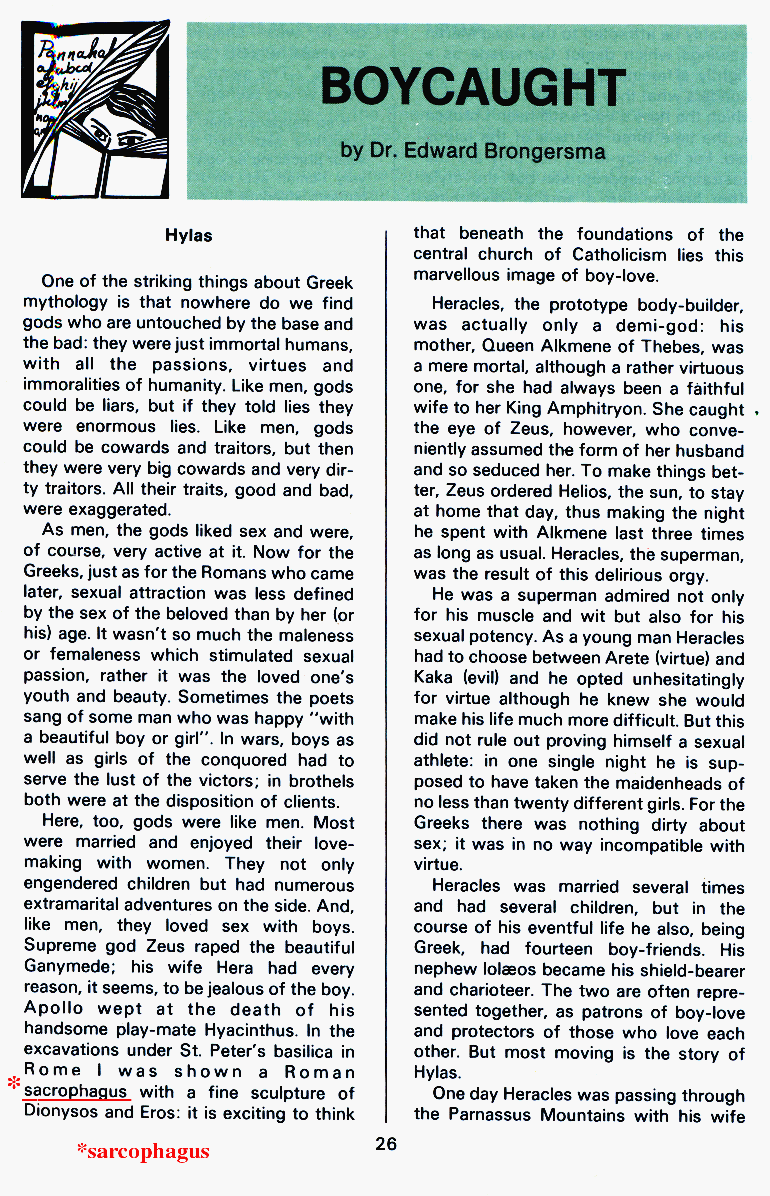 P.A.N. - Paedo Alert News, Number 14, December 1982, page 26