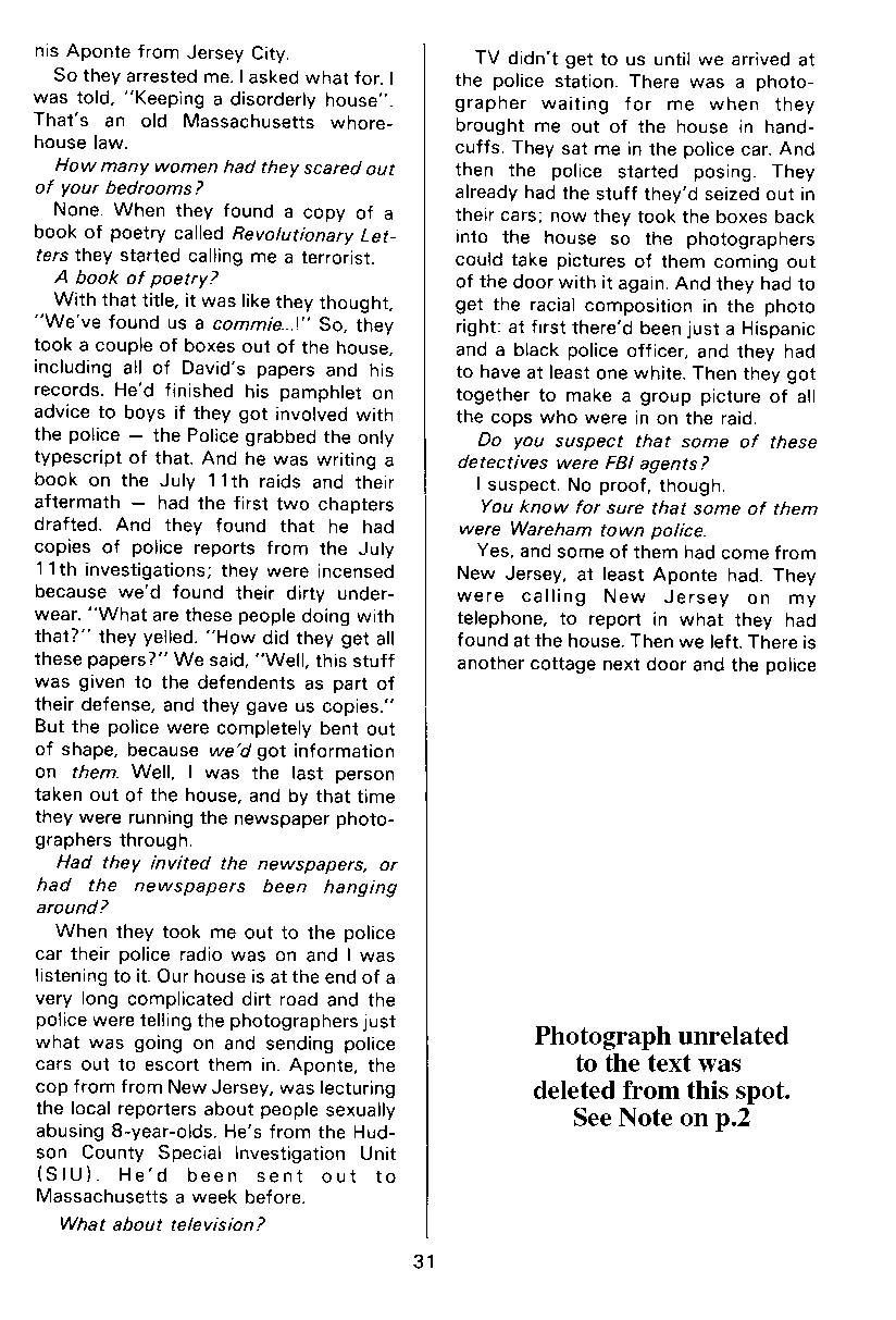 P.A.N. - Paedo Alert News, Number 15, March 1983, page 31