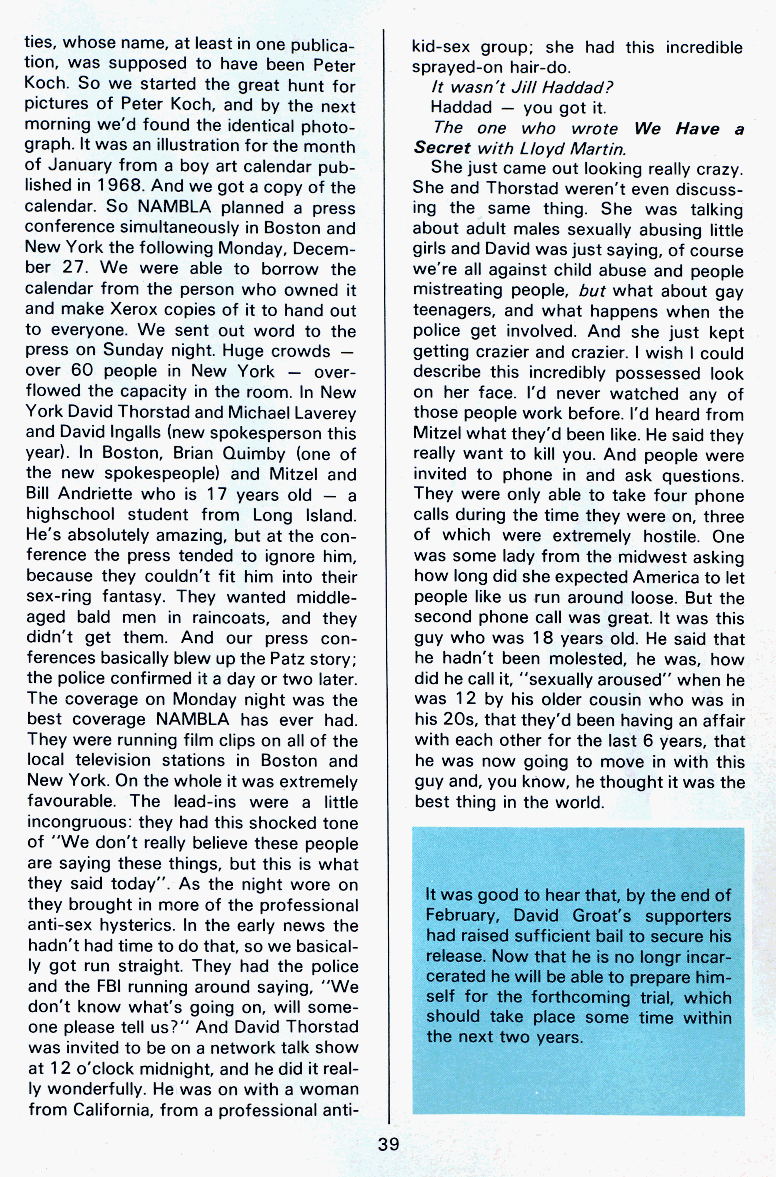 P.A.N. - Paedo Alert News, Number 15, March 1983, page 39