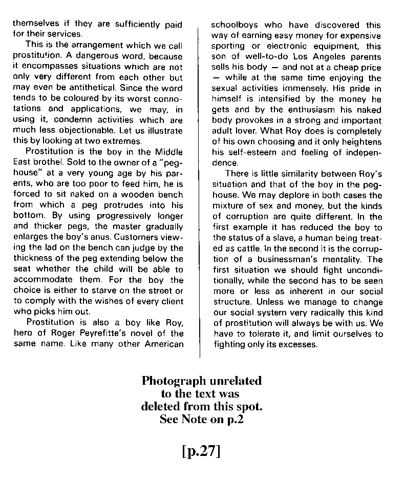 P.A.N. - Paedo Alert News, Number 17, October 1983, page 27