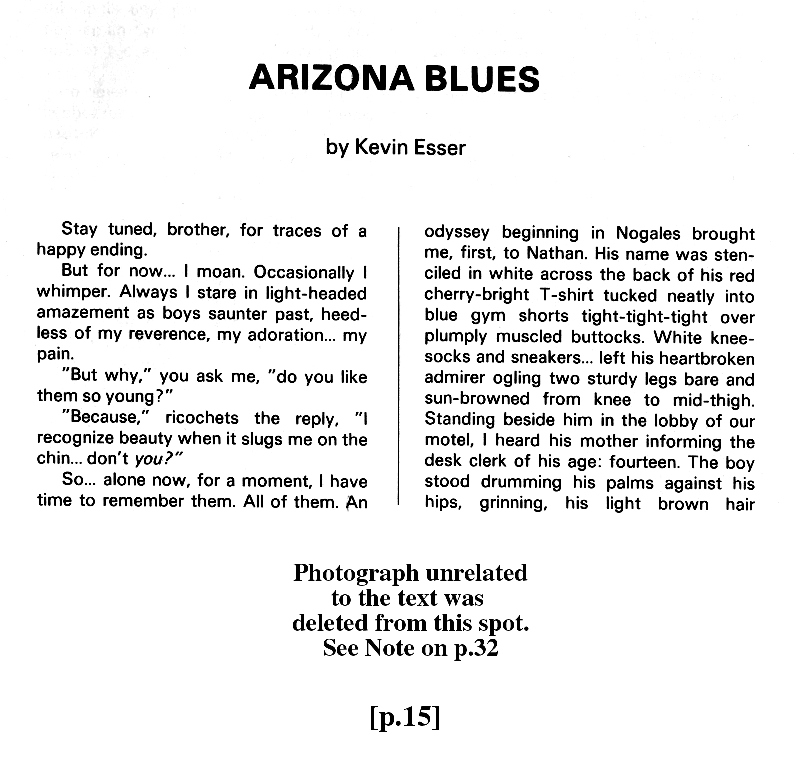 P.A.N. - Paedo Alert News, Number 18, May 1984, page 15