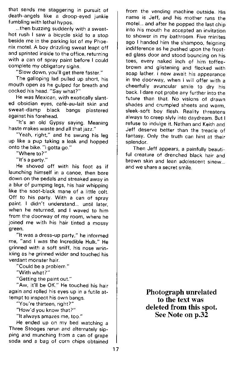 P.A.N. - Paedo Alert News, Number 18, May 1984, page 17