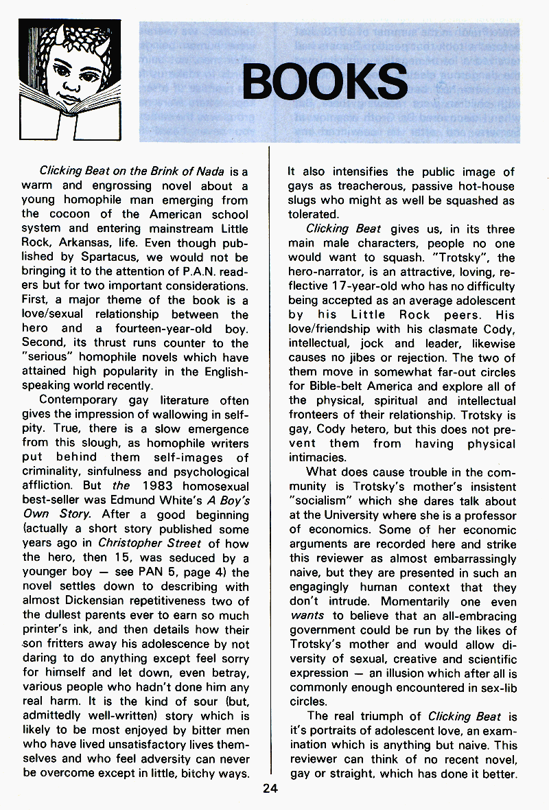 P.A.N. - Paedo Alert News, Number 18, May 1984, page 24