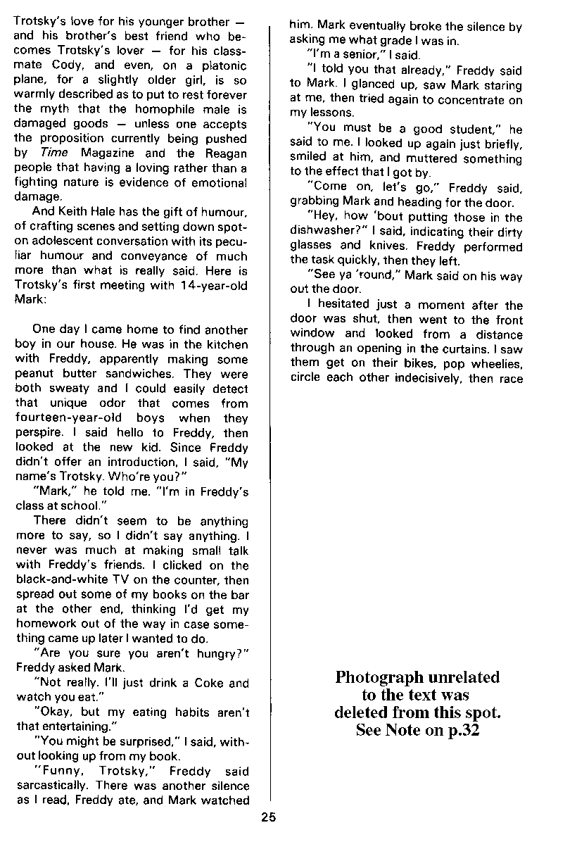 P.A.N. - Paedo Alert News, Number 18, May 1984, page 25