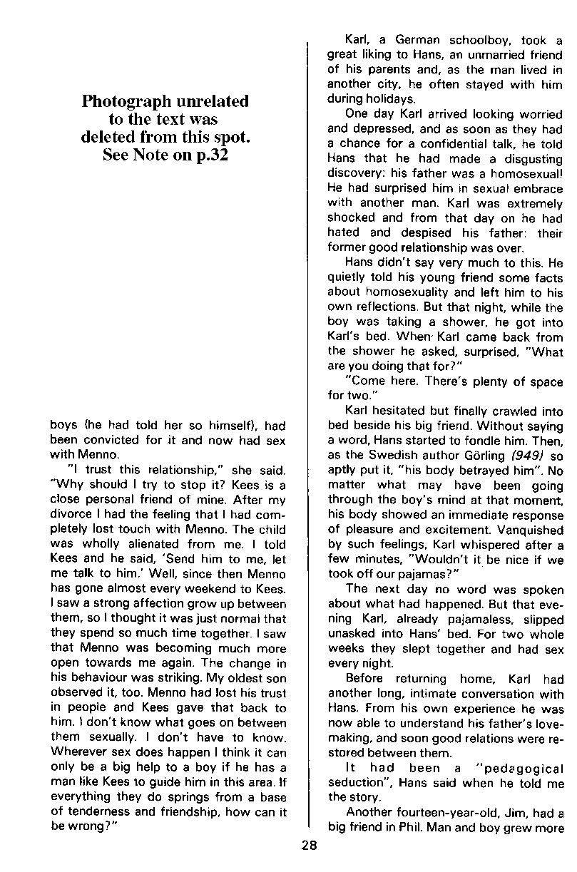 P.A.N. - Paedo Alert News, Number 18, May 1984, page 28