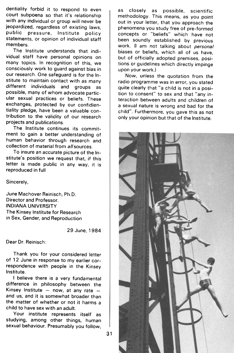 P.A.N. - Paedo Alert News, Number 19, July 1984, page 31