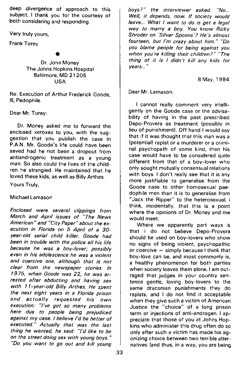 P.A.N. - Paedo Alert News, Number 19, July 1984, page 33