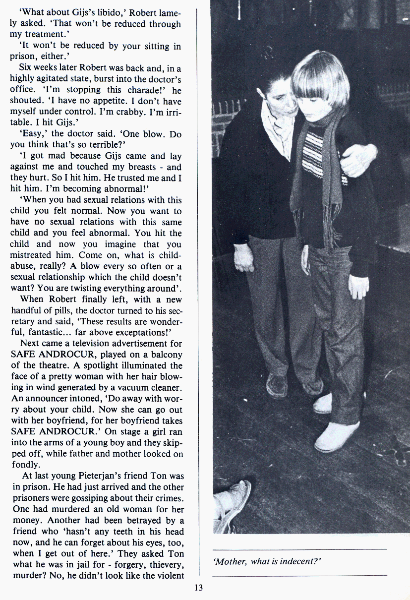 PAN - A Magazine About Boy-Love, Number 2 [Vol.1 No.2], August 1979, page 13