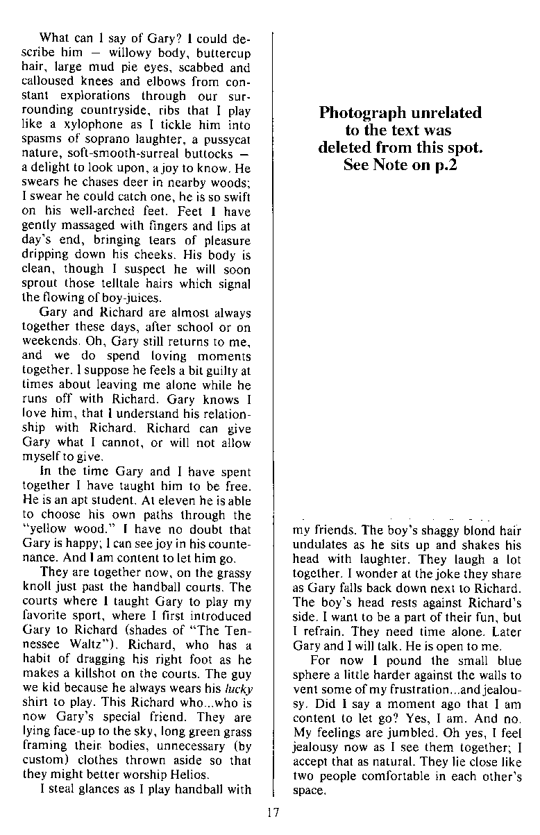 P.A.N. - Paedo Alert News, Number 21, December 1985, page 17