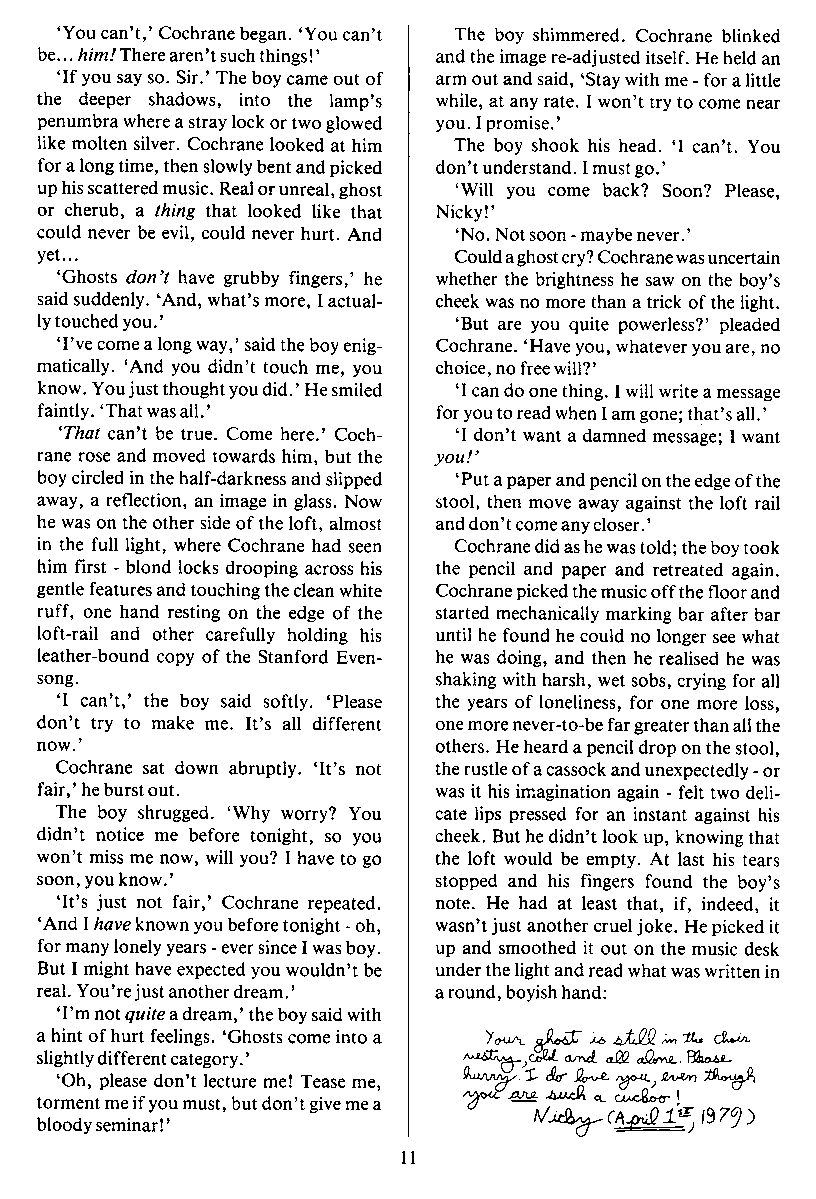 PAN - A Magazine About Boy-Love, Number 3 [Vol.1 No.3], November 1979, page 11