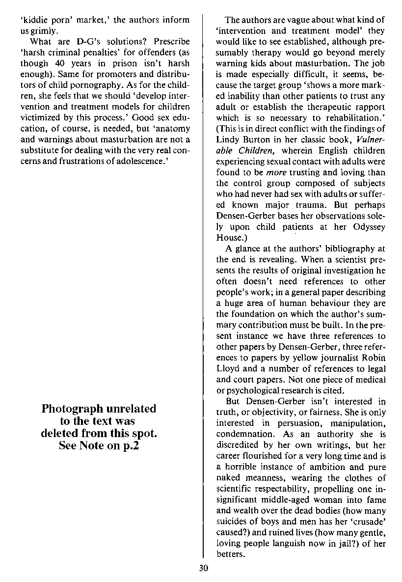 PAN - A Magazine About Boy-Love, Number 3 [Vol.1 No.3], November 1979, page 30