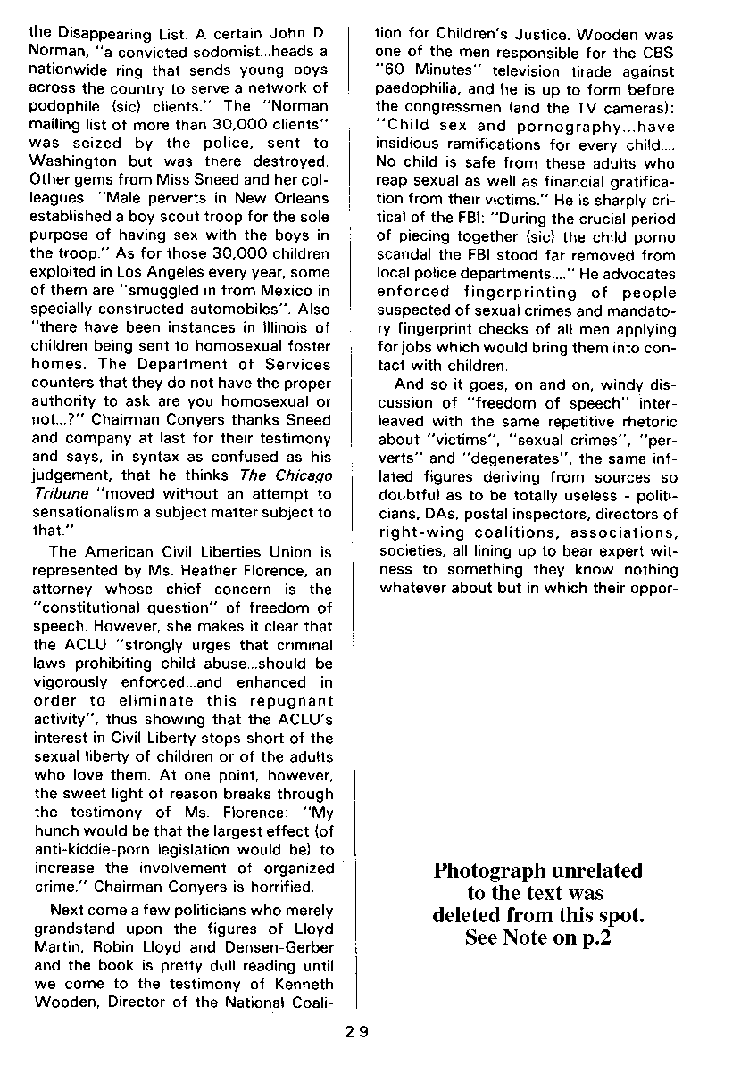 PAN - A Magazine About Boy-Love, Number 4, February 1980, page 29