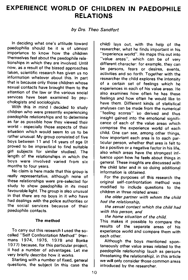 PAN - A Magazine About Boy-Love, Number 5, May 1980, page 10