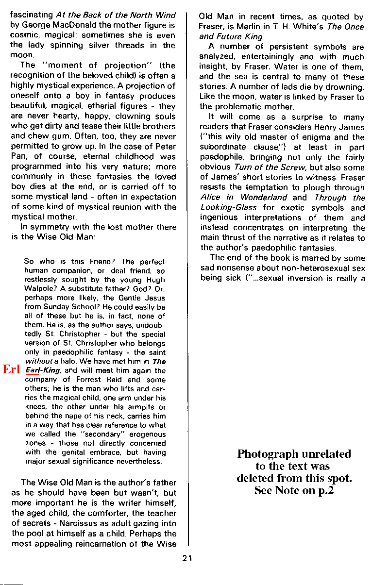 PAN - A Magazine About Boy-Love, Number 5, May 1980, page 21