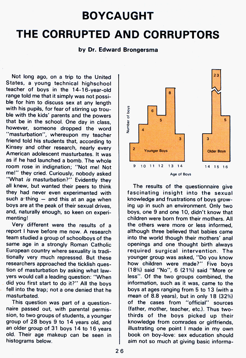 PAN - A Magazine About Boy-Love, Number 6, September 1980, page 26