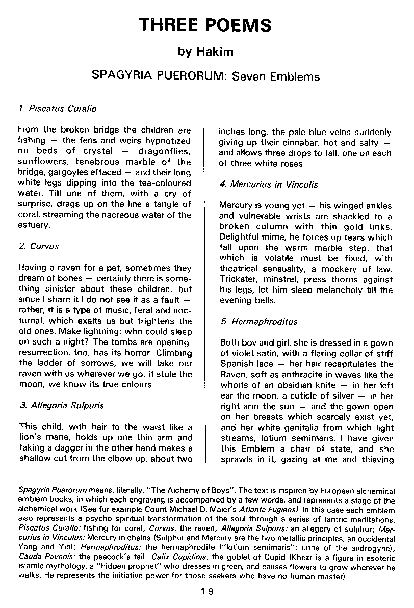 PAN - A Magazine About Boy-Love, Number 7, December 1980, page 19