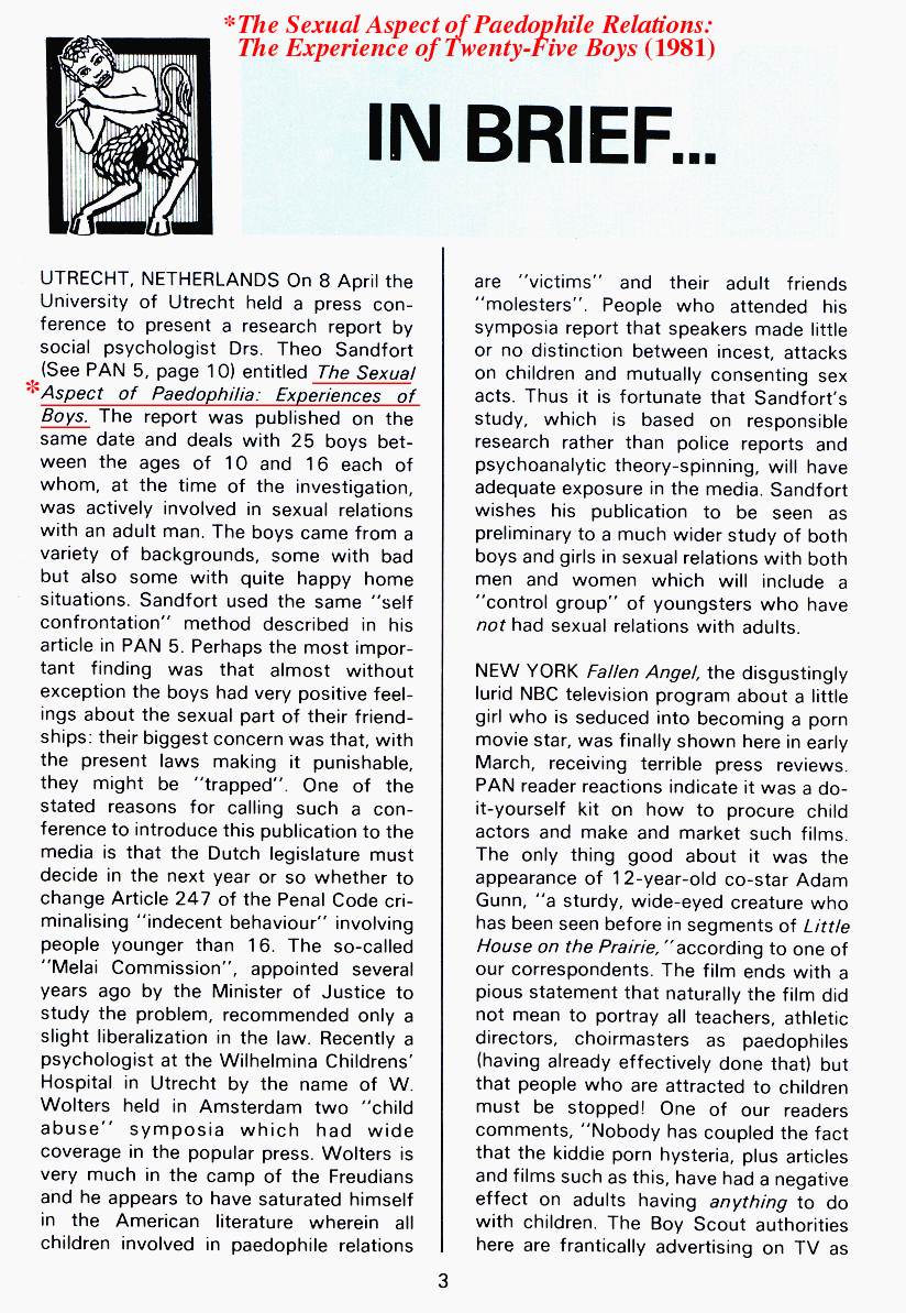 PAN - A Magazine About Boy-Love, Number 8, April 1981, page 3