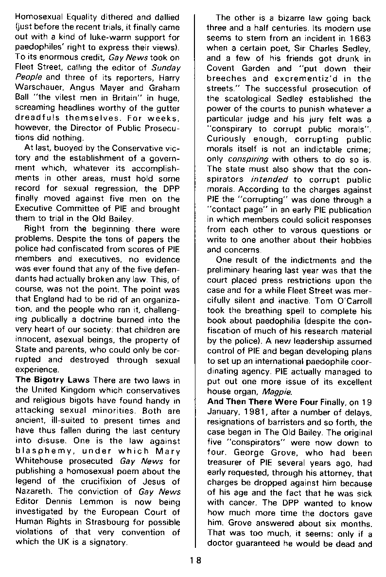 PAN - A Magazine About Boy-Love, Number 8, April 1981, page 18