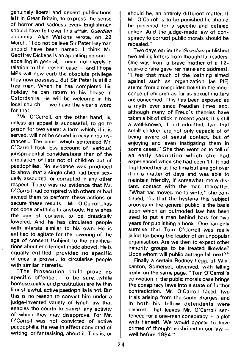 PAN - A Magazine About Boy-Love, Number 8, April 1981, page 24