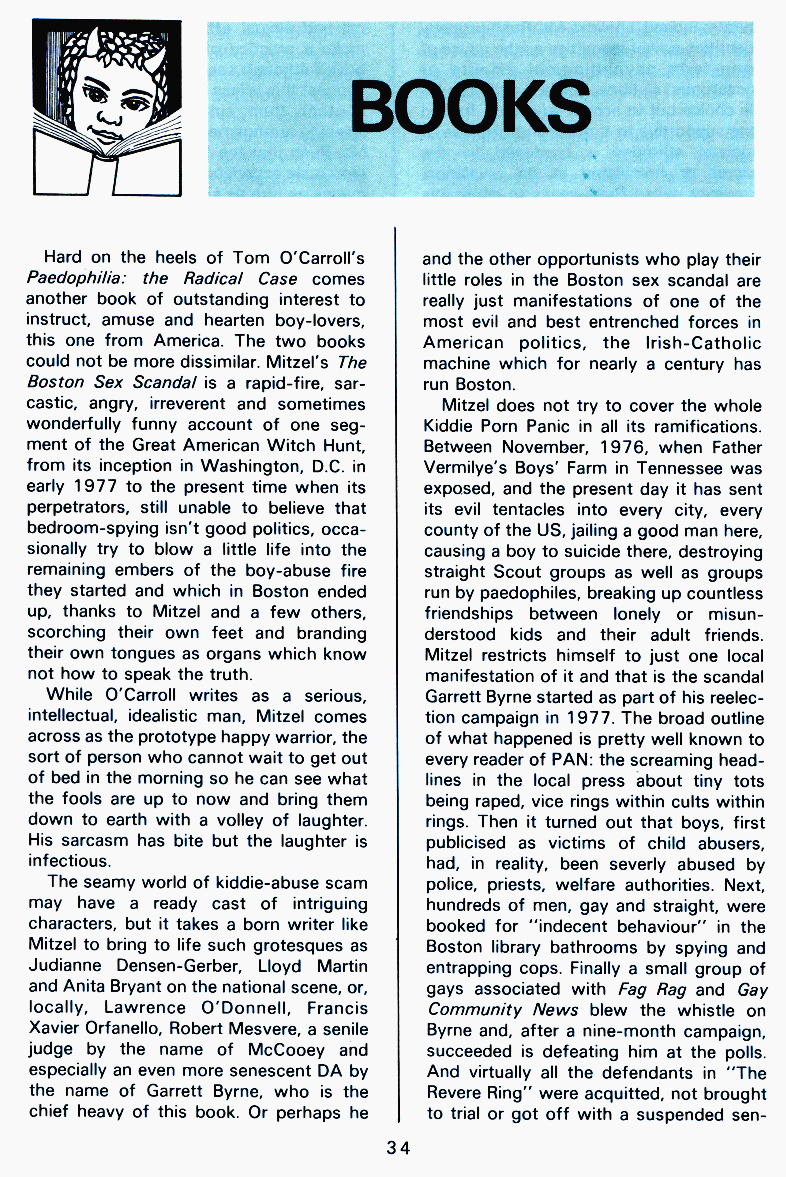 PAN - A Magazine About Boy-Love, Number 8, April 1981, page 34