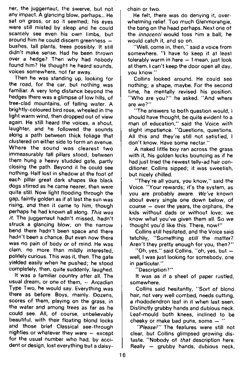 PAN - A Magazine About Boy-Love, Number 9, July 1981, page 16