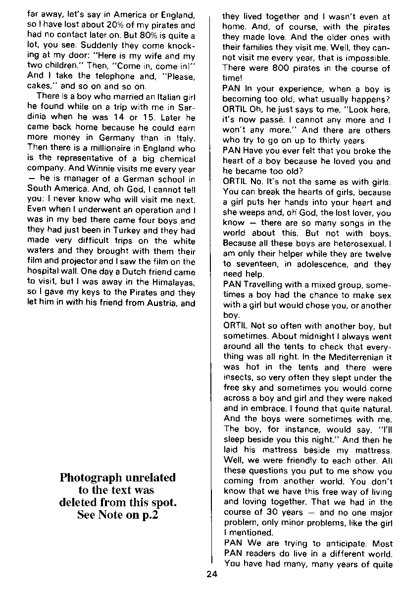 PAN - A Magazine About Boy-Love, Number 9, July 1981, page 24